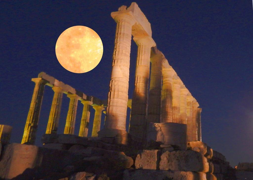 Villa Iliachtida House Sounion Exterior foto